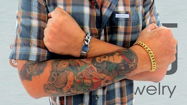 men with tattoos