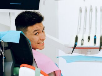 afraid to go to dentist - man at dentist