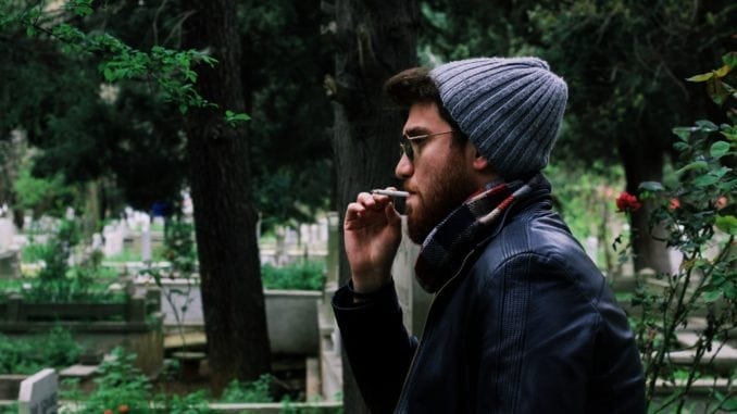 smokers less attractive man smoking 