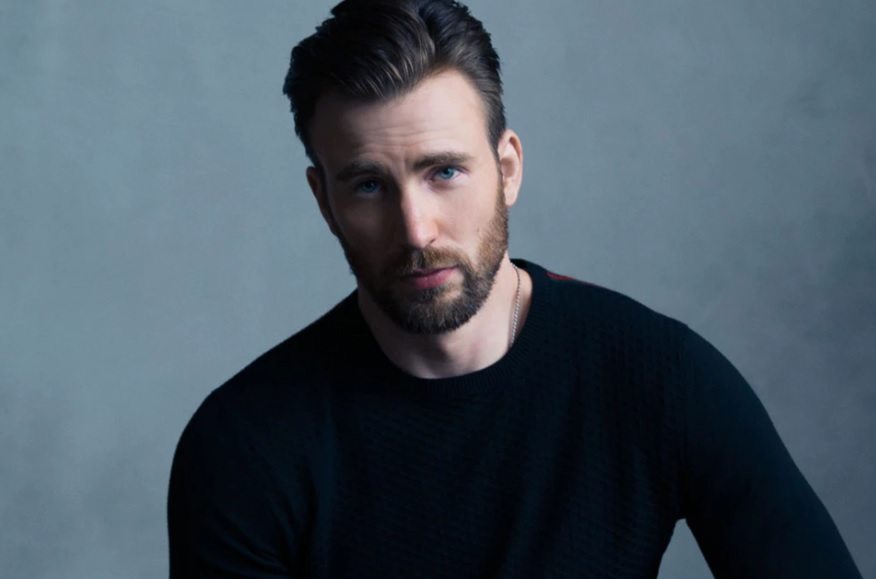 chris evans beard 2022