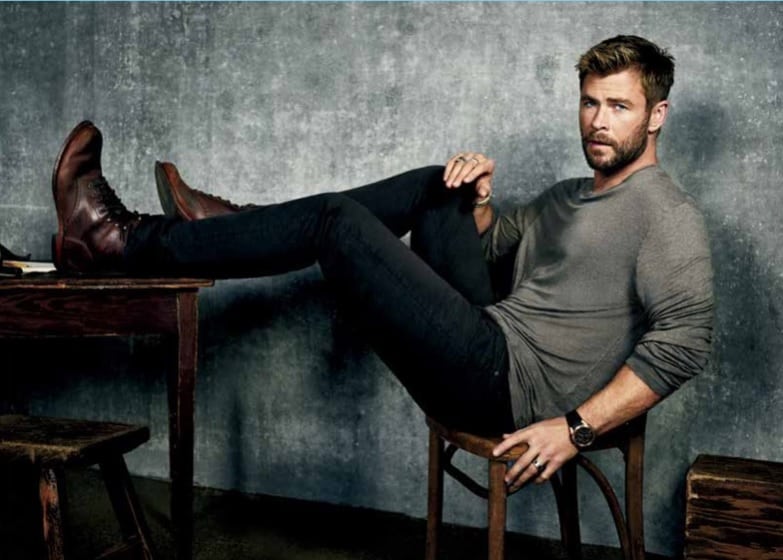 chris hemsworth casual style