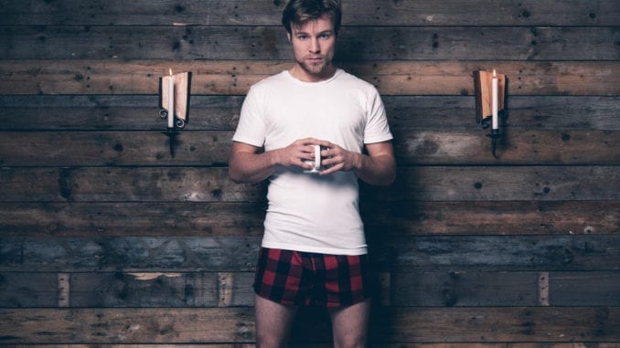 man flannel boxers
