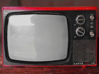 old vintage television